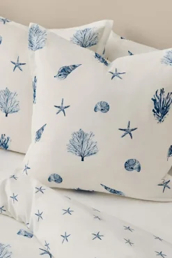 Textura Funda nórdica algodón motivos marinos