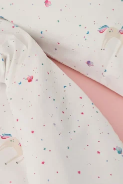 Textura Funda nórdica algodón unicornios