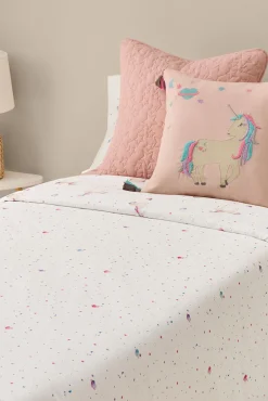 Textura Funda nórdica algodón unicornios