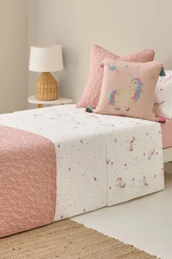 Textura Funda nórdica algodón unicornios