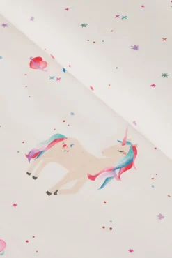 Textura Funda nórdica algodón unicornios