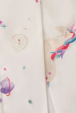 Textura Funda nórdica algodón unicornios
