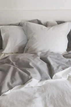 Textura Funda nórdica lino algodón reversible. Cama 180-200cm.