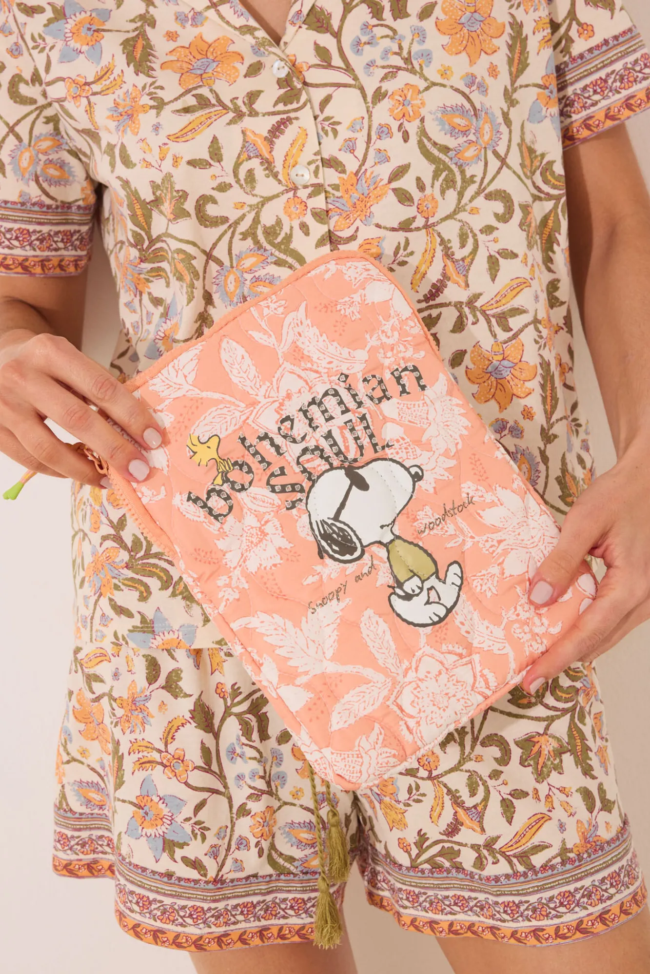 Women'secret Funda tablet Snoopy nylon acolchado