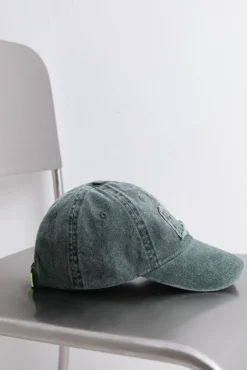 HI&BYE Gorra algodón logo bordado botella