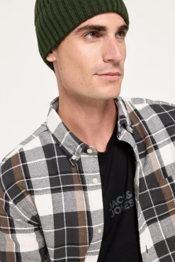 Jack & Jones Gorro punto de algodón