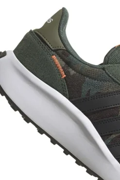 Green Adidas Run 70S trainers