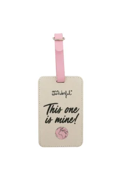 Mr. Wonderful Identificador de maleta rosa This one is mine!