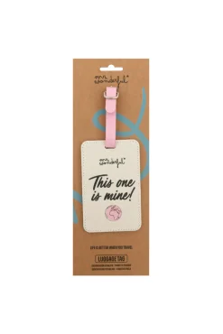 Mr. Wonderful Identificador de maleta rosa This one is mine!