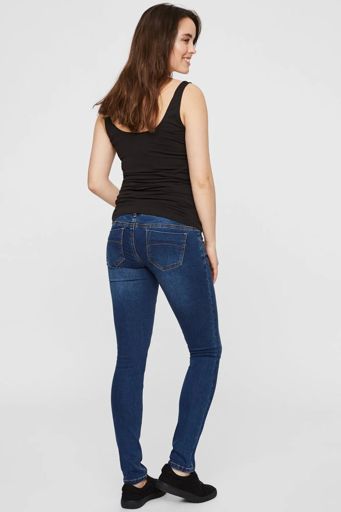Mamalicious Jeans marino maternity Better Cotton