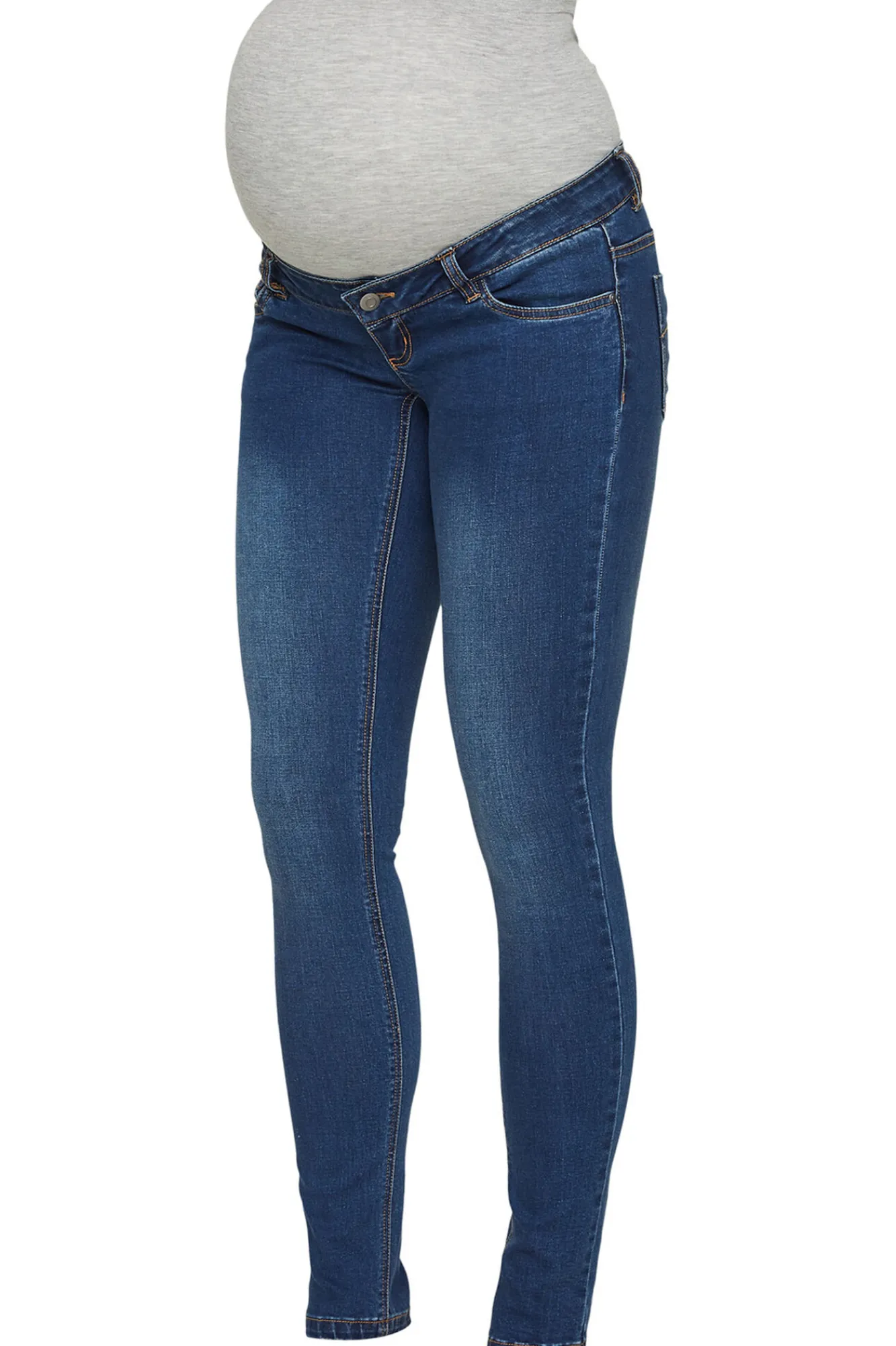 Mamalicious Jeans marino maternity Better Cotton