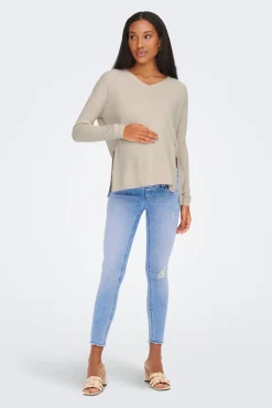 Only Maternity Jersey cuello de pico maternity