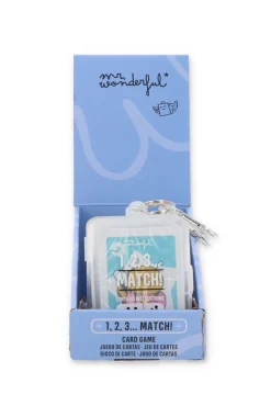 Crianças Mr. Wonderful Juego de cartas 1, 2, 3… MATCH!