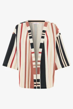 Penti Kimono de playa oversized rayas
