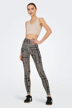 Only Play Legging deportivo estampado