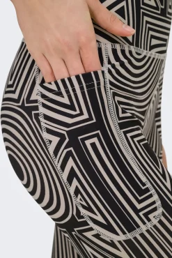 Only Play Legging deportivo estampado