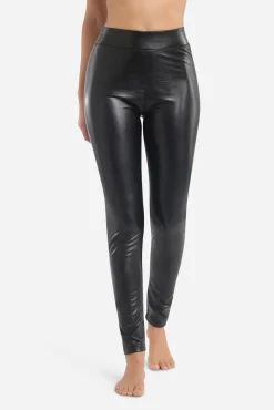 DIM Legging largo efecto cuero de mujer