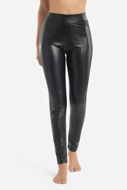 DIM Legging largo efecto cuero de mujer
