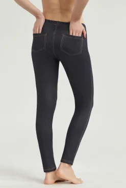 DIM Legging largo efecto vaquero de mujer