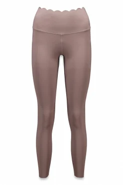 Dash and Stars Leggings COMPRESSIVE largo marrón