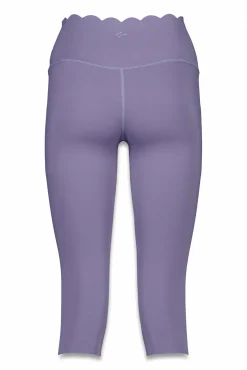 Dash and Stars Leggings COMPRESSIVE pirata morado