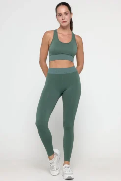 Only Play Leggings con detalle metálico en la cintura