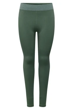 Only Play Leggings con detalle metálico en la cintura