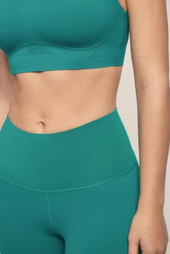 Dash and Stars Leggings crop COMPRESSIVE logo
