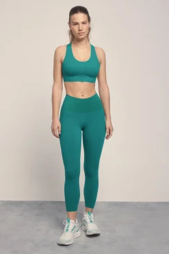 Dash and Stars Leggings crop COMPRESSIVE logo