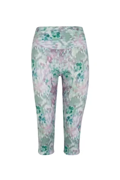 Dash and Stars Leggings crop print flores