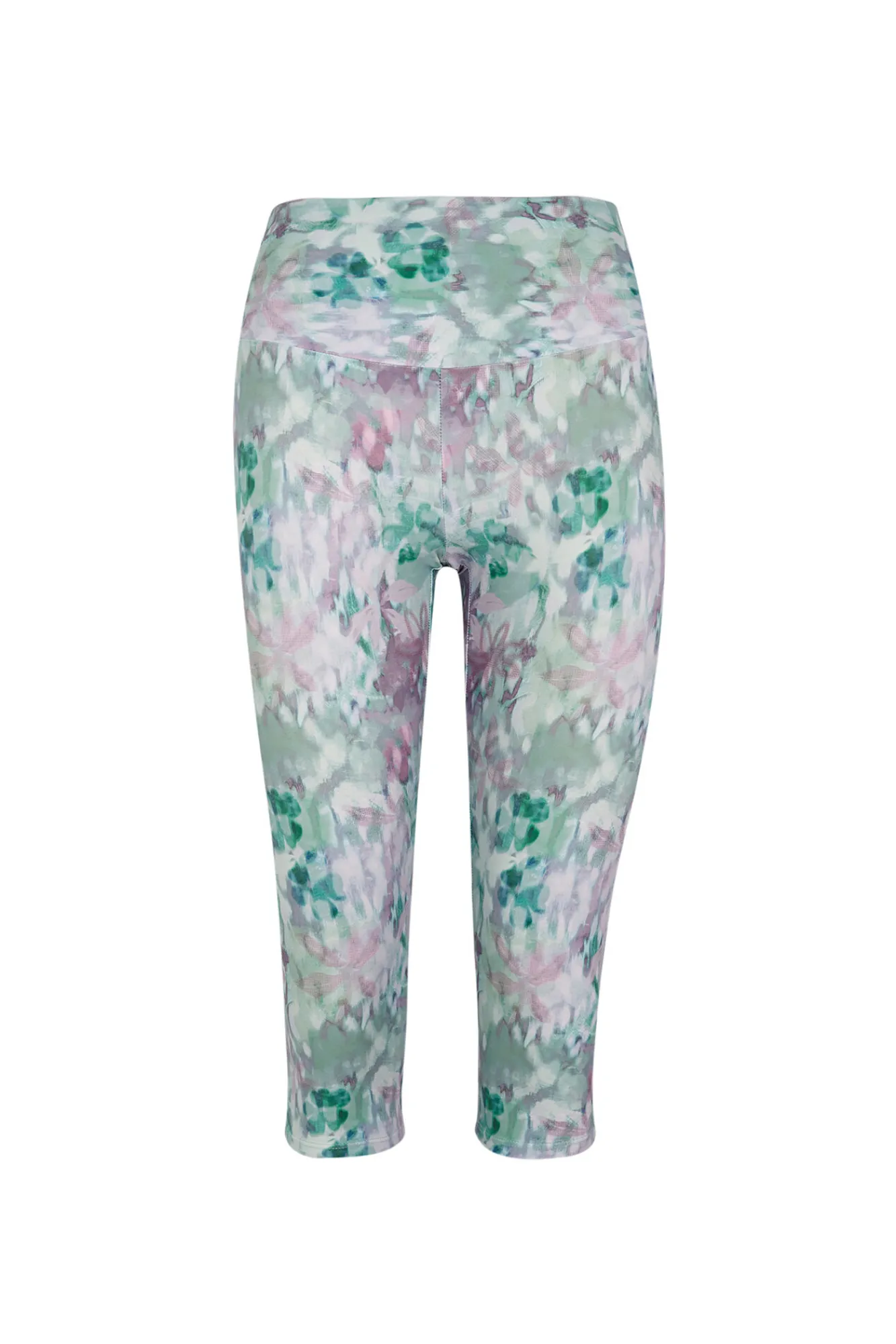 Dash and Stars Leggings crop print flores