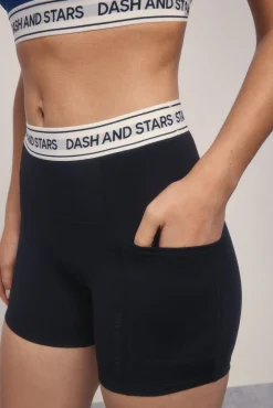 Dash and Stars Leggings 4D STRECH cortos