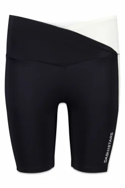 Dash and Stars Leggings 4D STRETCH ciclista y blanco