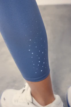 Dash and Stars Leggings 4D STRETCH crop