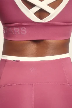 Dash and Stars Leggings 4D STRETCH crop
