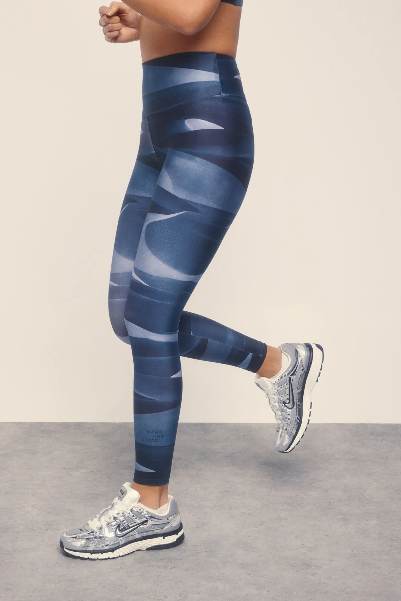 Dash and Stars Leggings 4D STRETCH estampado