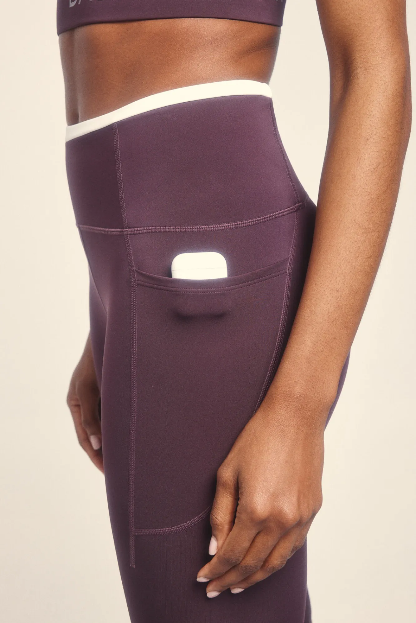 Dash and Stars Leggings 4D STRETCH pirata morado