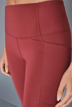Dash and Stars Leggings 4D STRETCH pirata granate