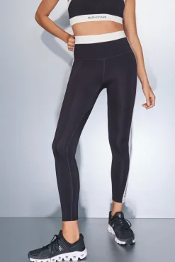 Dash and Stars Leggings 4D STRETCH tobillero y blanco