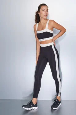 Dash and Stars Leggings 4D STRETCH tobillero y blanco