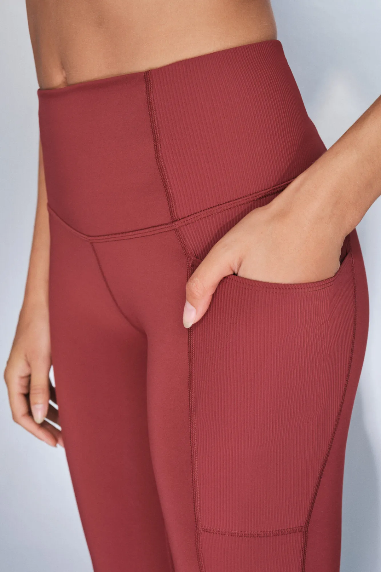 Dash and Stars Leggings 4D STRETCH tobillero granate