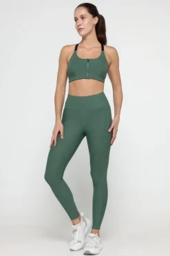 Only Play Leggings de cintura alta y bolsillo lateral