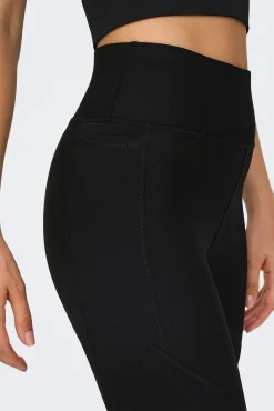 Only Play Leggings de cintura alta y bolsillo lateral