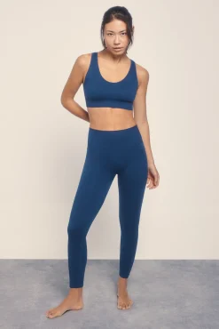Dash and Stars Leggings SEAMLESS COMFORT navy