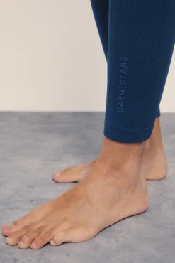 Dash and Stars Leggings SEAMLESS COMFORT navy