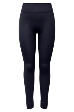 Only Play Leggings Seamless de cintura alta canalé