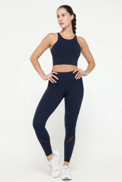Only Play Leggings técnicos detalle transparencias en la pierna