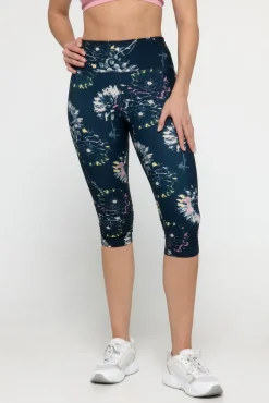 Only Play Leggings técnicos pirata cintura alta