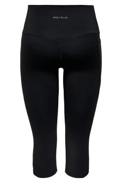 Only Play Leggings técnicos pirata cintura alta