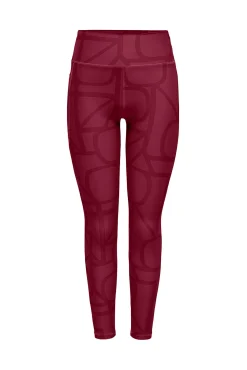 Only Play Leggings tiro alto estampado